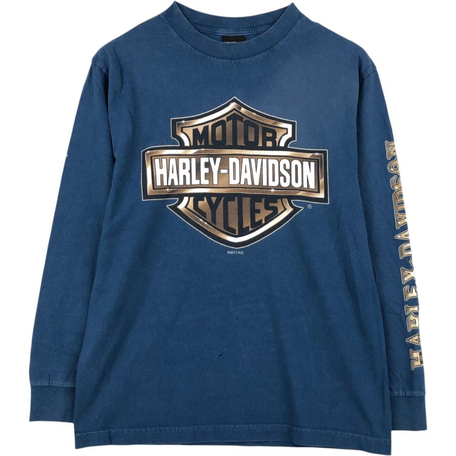 ハーレーダビッドソン　ロンT 古着 ハーレーダビッドソン Harley-Davidson ロングTシャツ ロンT