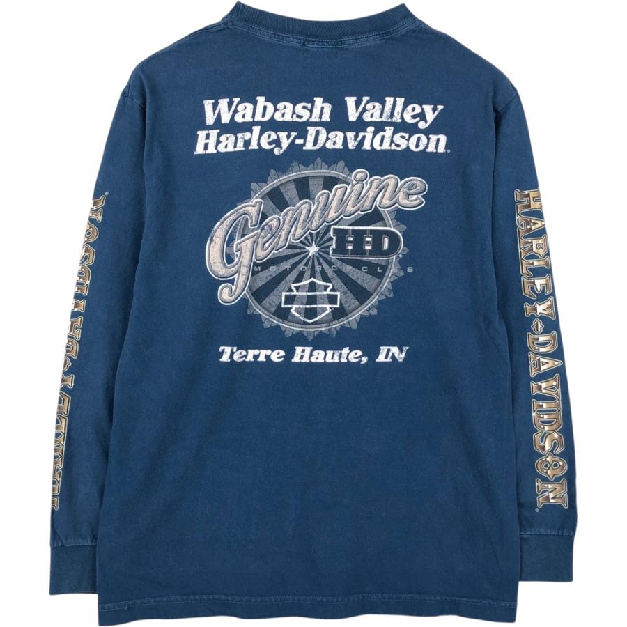 古着 ハーレーダビッドソン Harley-Davidson ロングTシャツ ロンT