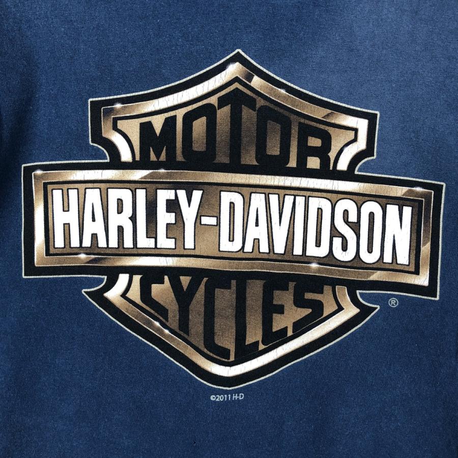 古着 ハーレーダビッドソン Harley-Davidson ロングTシャツ ロンT