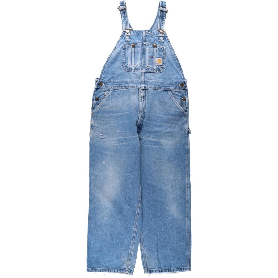 Carhartt（カーハート） 古着 00年代 デニムオーバーオール メンズw39