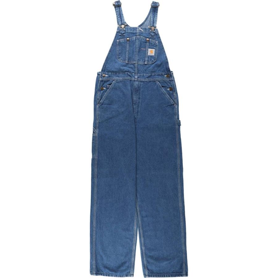 Carhartt（カーハート） 古着 デニムオーバーオール メンズw34相当