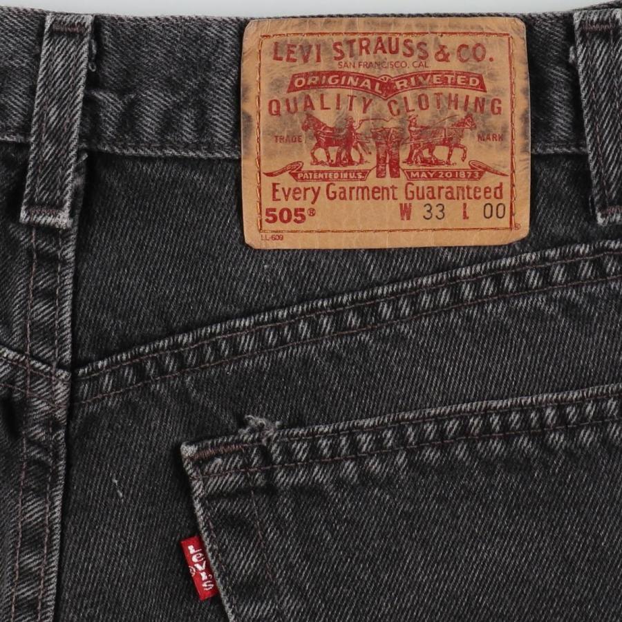 Levi's（リーバイス） 古着 90年代 Levi's 505 REGULAR FIT ブラック