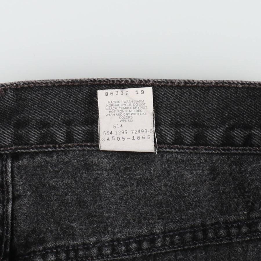 Levi's（リーバイス） 古着 90年代 Levi's 505 REGULAR FIT ブラック