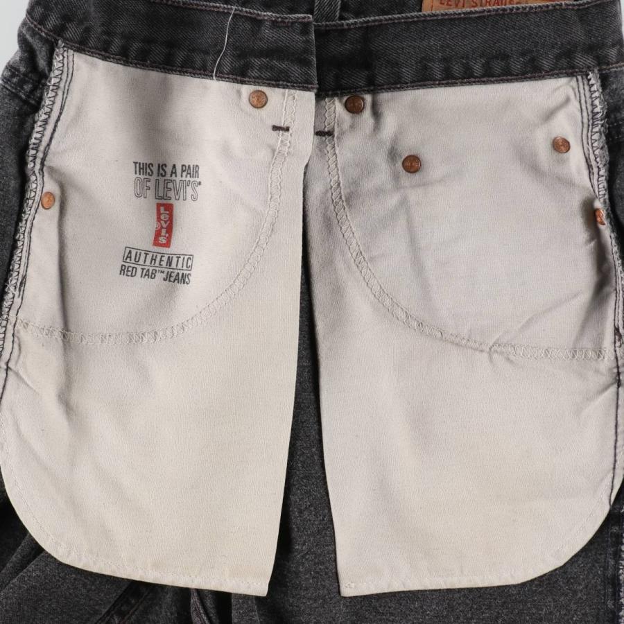 古着 90年代 リーバイス Levi's 505 REGULAR FIT ブラックデニムショーツ ショートパンツ USA製 メンズw32相当 ヴィンテージ/eaa657202 Levi's（リーバイス） 古着 90年代 Levi's 505 REGULAR FIT ブラック