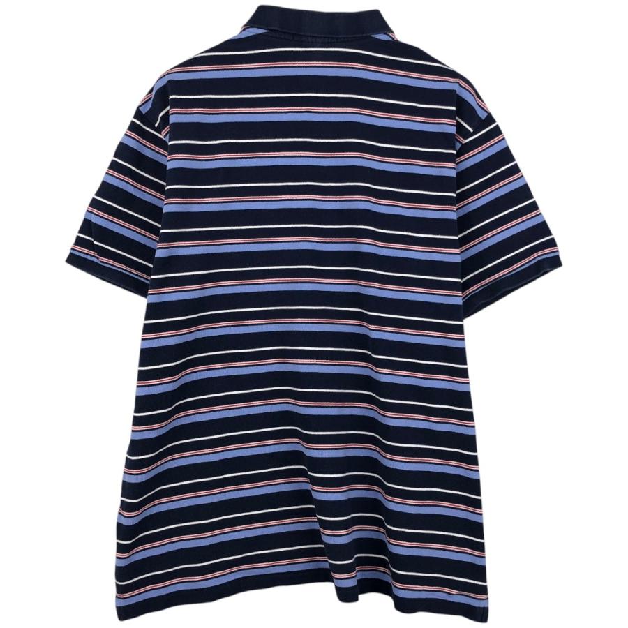 古着 ラルフローレン Ralph Lauren POLO by CUSTOM FIT マルチボーダー