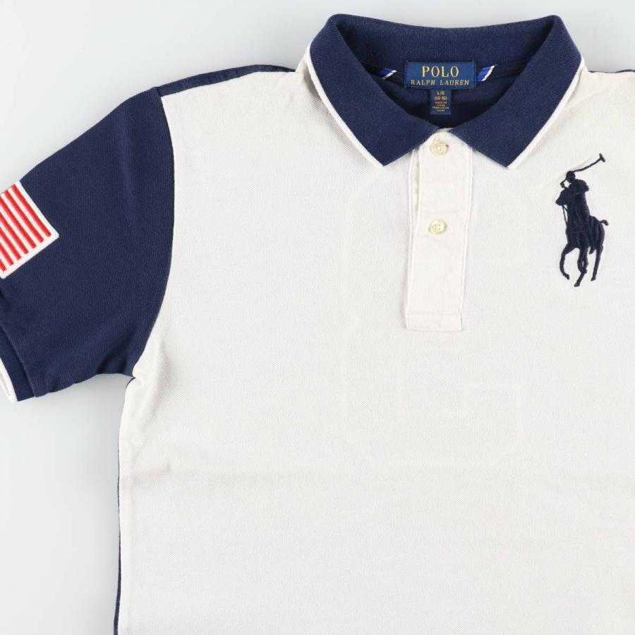 古着 ラルフローレン Ralph Lauren POLO RALPH LAUREN 星条旗柄 ビッグ