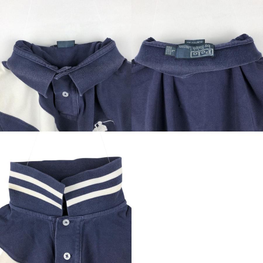 古着 ラルフローレン Ralph Lauren POLO by CUSTOM FIT ビッグポニー