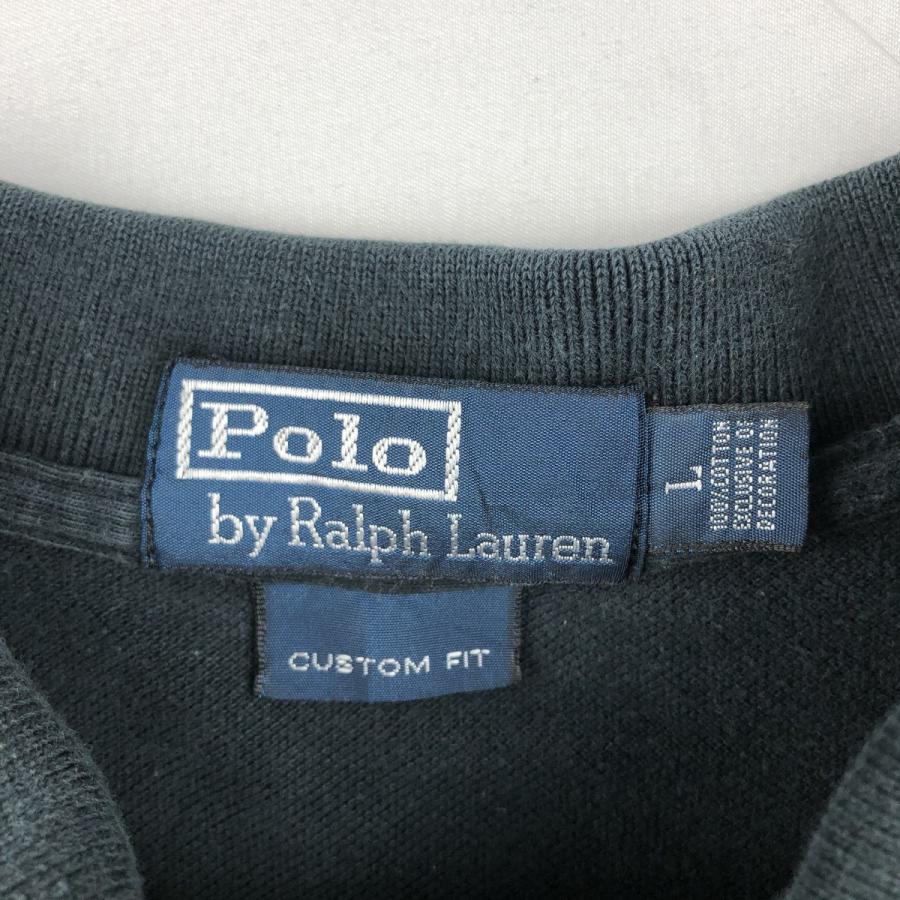 古着 ラルフローレン Ralph Lauren POLO by CUSTOM FIT ビッグポニー