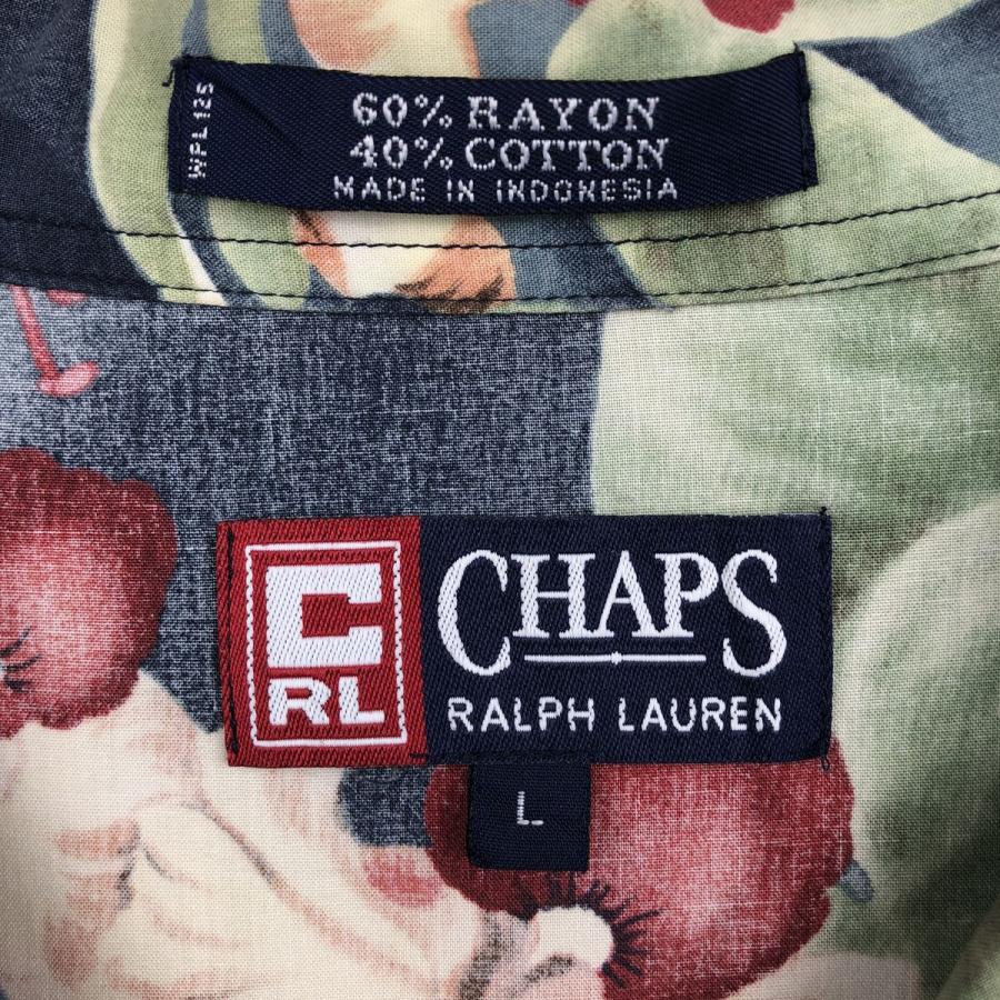 古着 ラルフローレン Ralph Lauren CHAPS チャップス 総柄 花柄
