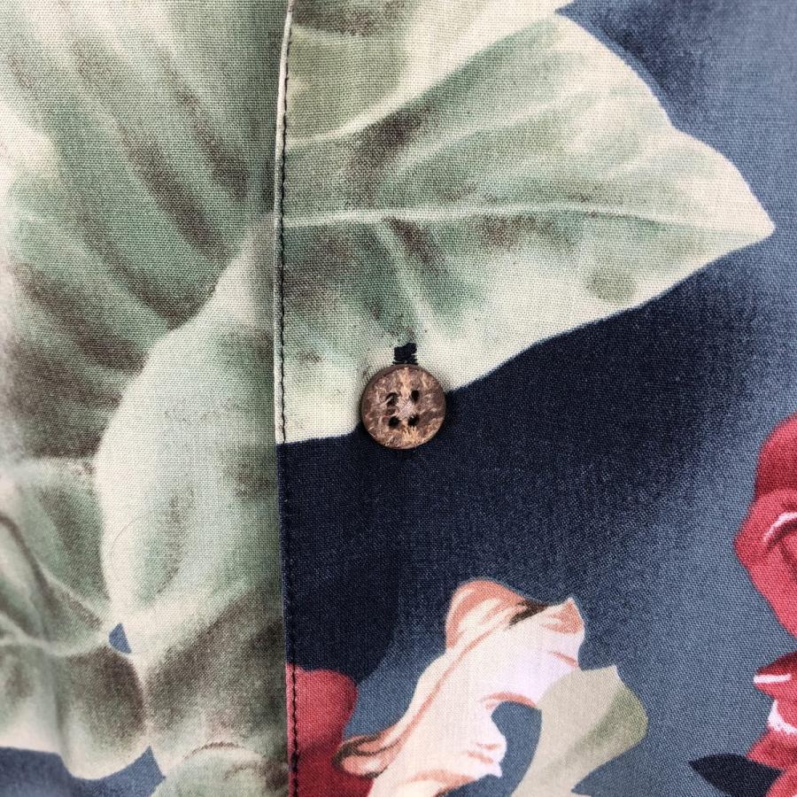 古着 ラルフローレン Ralph Lauren CHAPS チャップス 総柄 花柄 レーヨン ハワイアンアロハシャツ ボックスシャツ メンズL相当/eaa658549 古着 ラルフローレン Ralph Lauren CHAPS チャップス 総柄 花柄