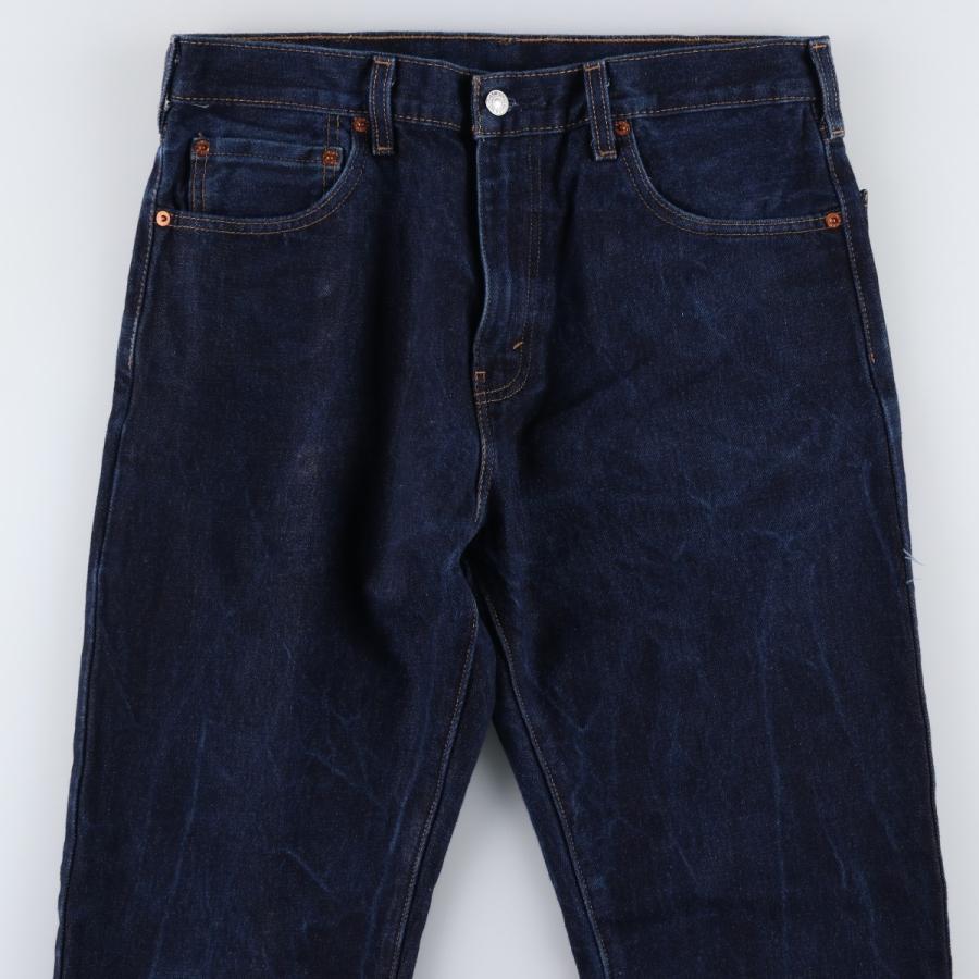 古着 濃紺 リーバイス Levi's 517 ブーツカットデニムパンツ メンズw34相当/eaa658717 Levi's（リーバイス） 古着 濃紺 Levi's 517 ブーツカットデニムパンツ