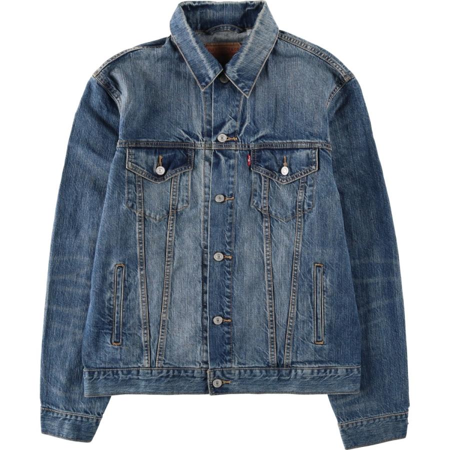 古着 リーバイス Levi's デニムジャケット Gジャン メンズL相当/eaa659524 Levi's（リーバイス） 古着 デニムジャケット Gジャン メンズL相当