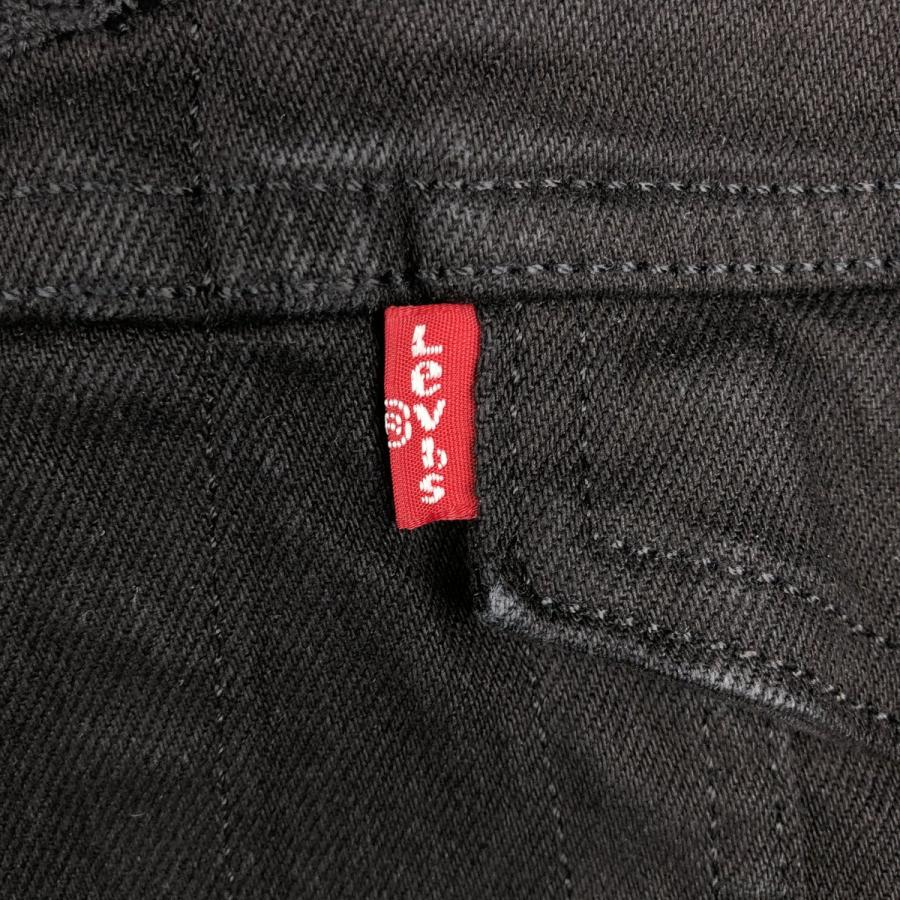 Levi's（リーバイス） 古着 ブラック デニムジャケット Gジャン メンズ