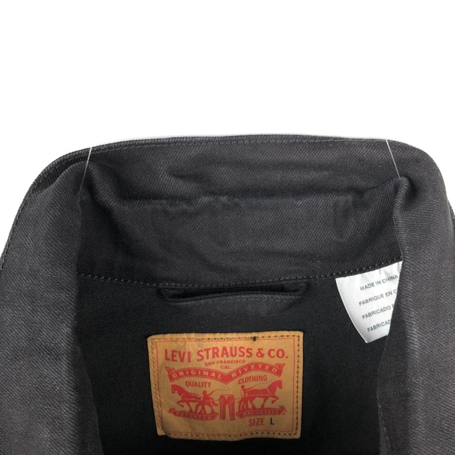Levi's（リーバイス） 古着 ブラック デニムジャケット Gジャン メンズ