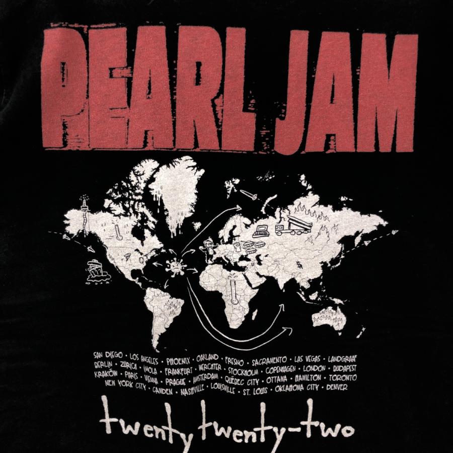 状態良好　パールジャム　PEARL JAM Tシャツ XL　古着屋　8万程 古着 PEARL JAM パールジャム バンドTシャツ バンT メンズL相当