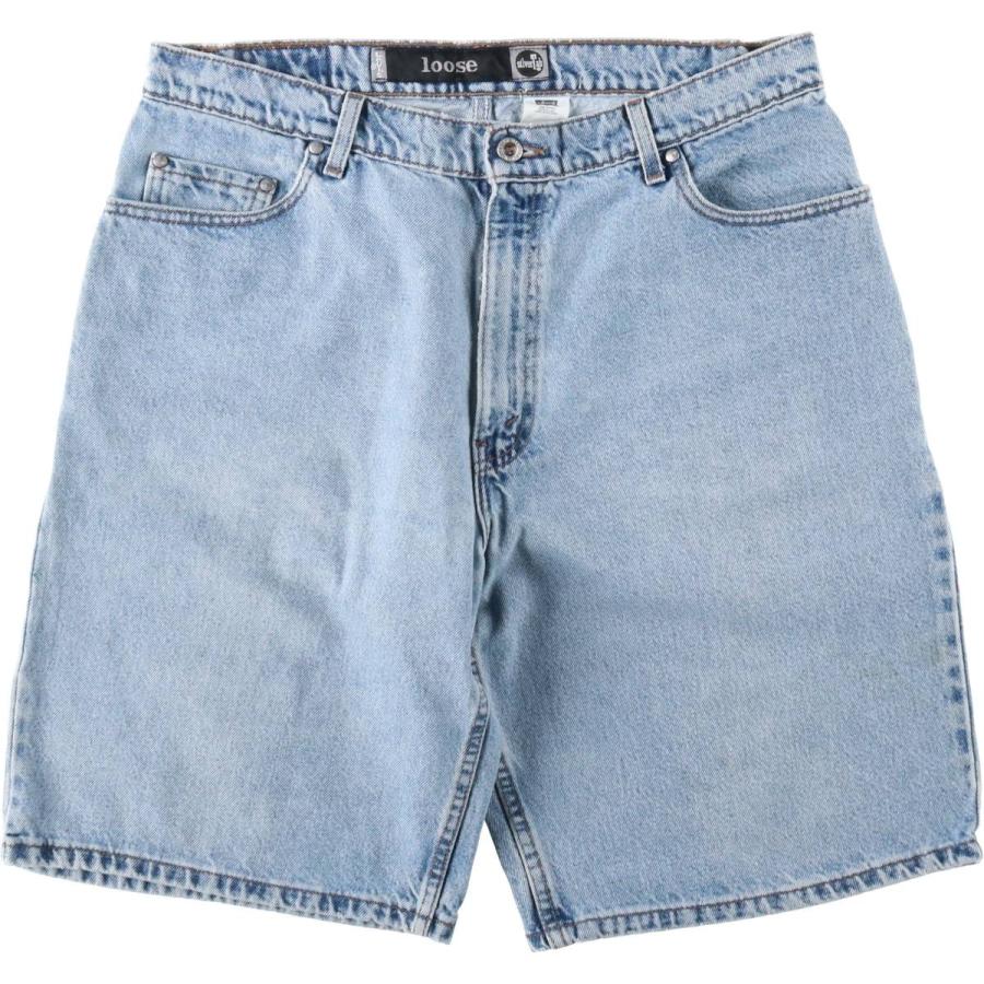 90s USA製 Levi's Silver Tab デニムパンツ ハーフパンツ Levi's（リーバイス） 古着 90年代 シルバータブ LOOSE ルーズ デニム