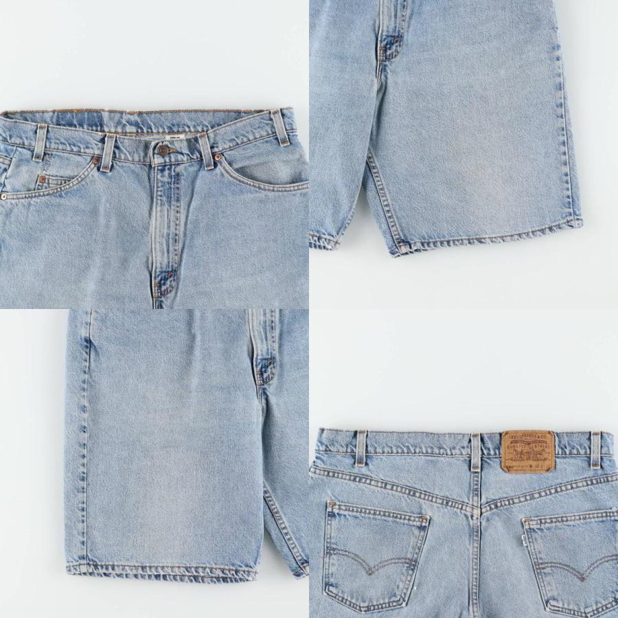 古着 90年代 リーバイス Levi's 550 RELAXED FIT デニムショーツ ショートパンツ USA製 メンズw37相当 ヴィンテージ/eaa661880 Levi's（リーバイス） 古着 90年代 Levi's 550 RELAXED FIT デニム