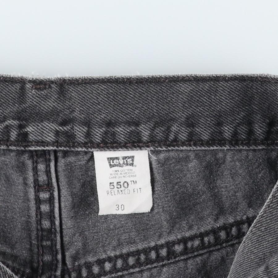 Levi's（リーバイス） 古着 00年代 Levi's 550 RELAXED FIT ブラック