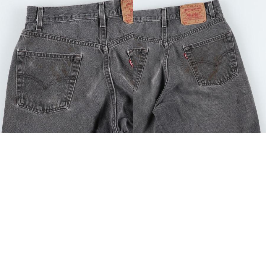 Levi's（リーバイス） 古着 00年代 Levi's 550 RELAXED FIT ブラック
