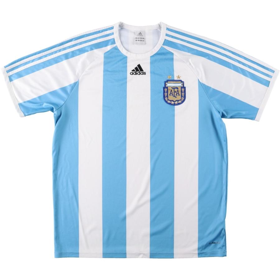 adidas（アディダス） 古着 00年代 アルゼンチン代表 ストライプ柄