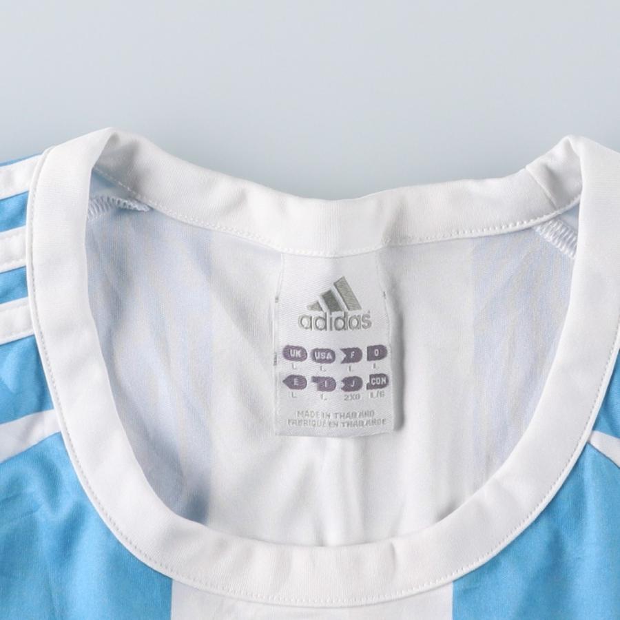 adidas（アディダス） 古着 00年代 アルゼンチン代表 ストライプ柄
