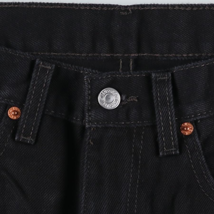 Levi's（リーバイス） 古着 Levi's 550 ブラックデニム テーパード
