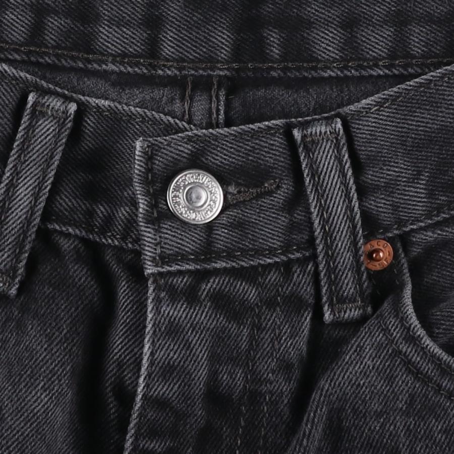 古着 リーバイス Levi's 550 ブラックデニム テーパードデニムパンツ メンズw30相当/eaa663159 Levi's（リーバイス） 古着 Levi's 550 ブラックデニム テーパード