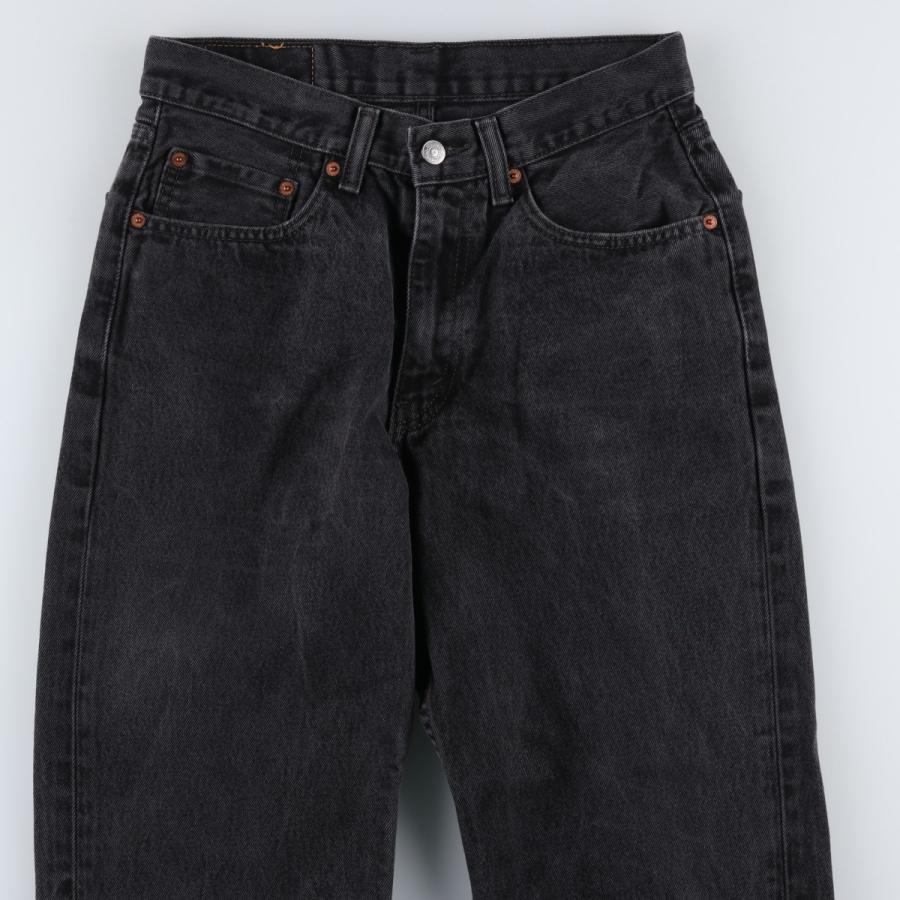Levi's（リーバイス） 古着 Levi's 550 ブラックデニム テーパード