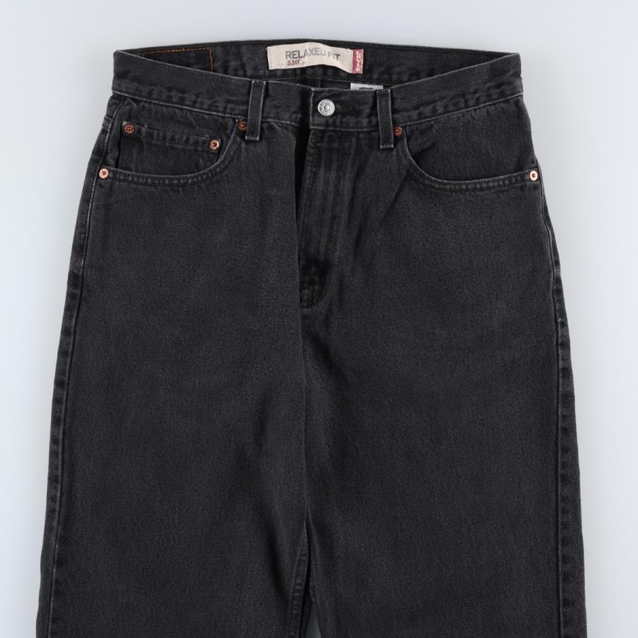 Levi's（リーバイス） 古着 Levi's 550 RELAXED FIT ブラックデニム