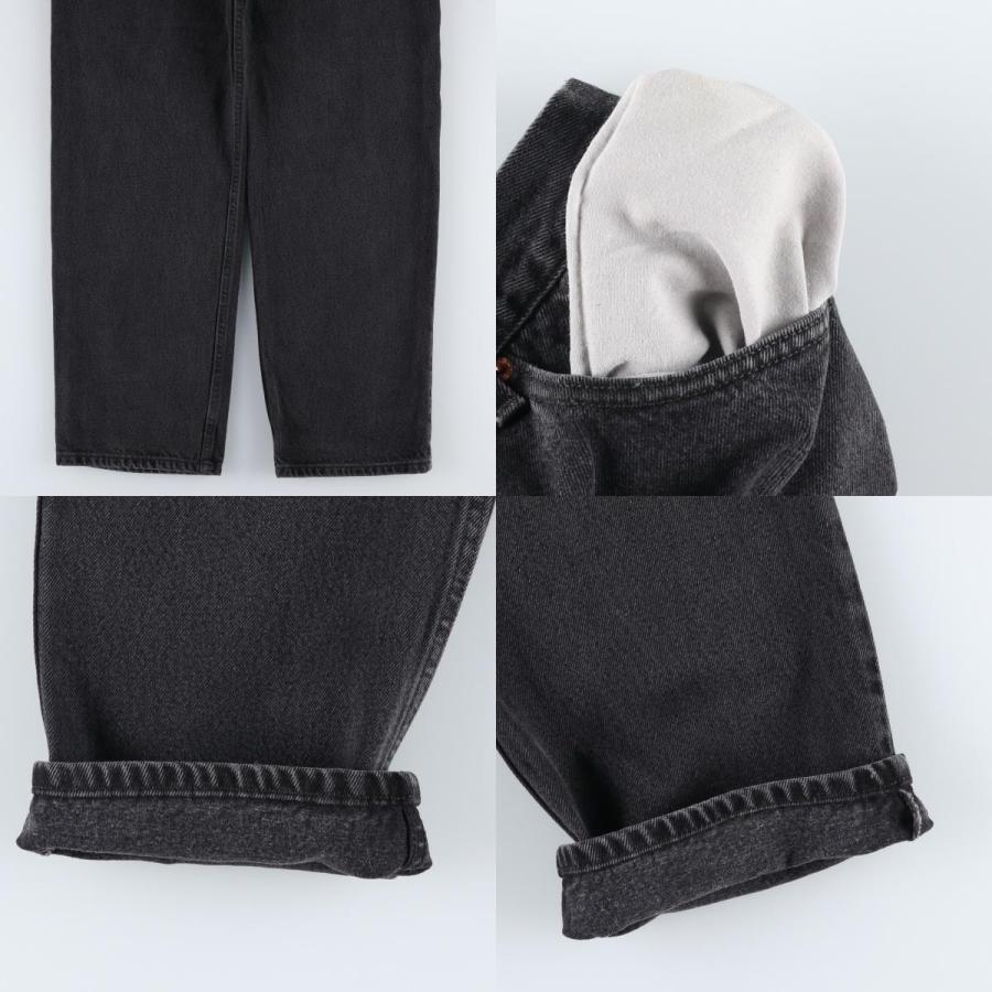 Levi's（リーバイス） 古着 Levi's 550 RELAXED FIT ブラックデニム