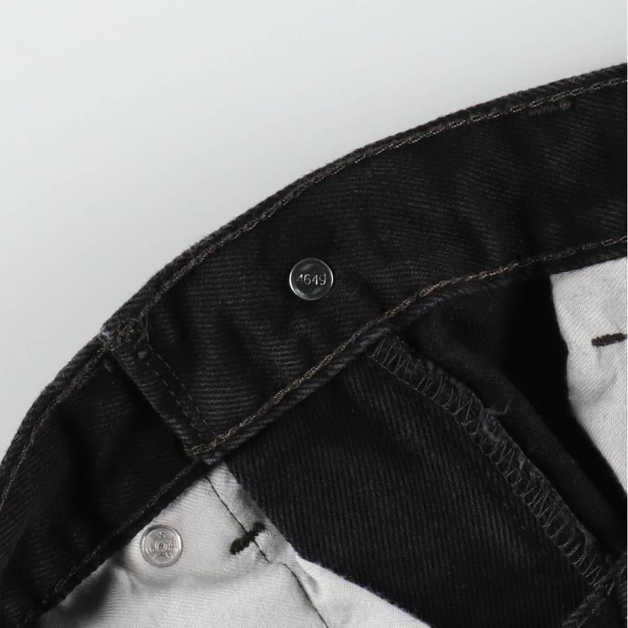 Levi's（リーバイス） 古着 Levi's 550 ブラックデニム テーパード