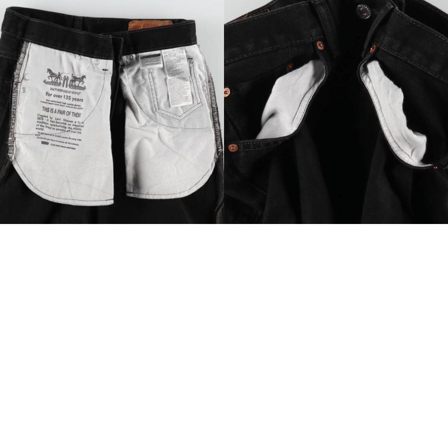 古着 リーバイス Levi's 550 ブラックデニム テーパードデニムパンツ メンズw34相当/eaa663163 Levi's（リーバイス） 古着 Levi's 550 ブラックデニム テーパード