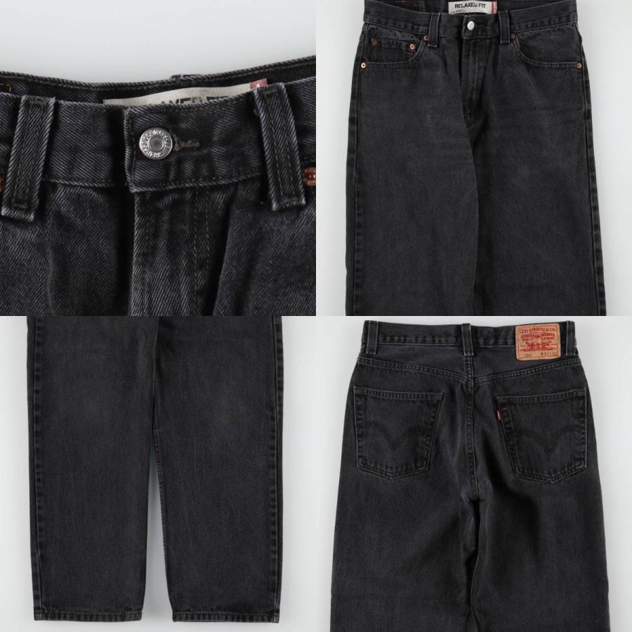 Levi's（リーバイス） 古着 Levi's 550 RELAXED FIT ブラックデニム