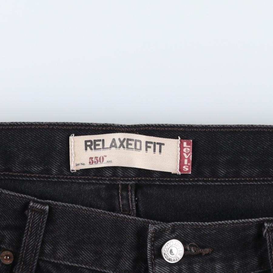 Levi's（リーバイス） 古着 Levi's 550 REGULAR FIT ブラックデニム