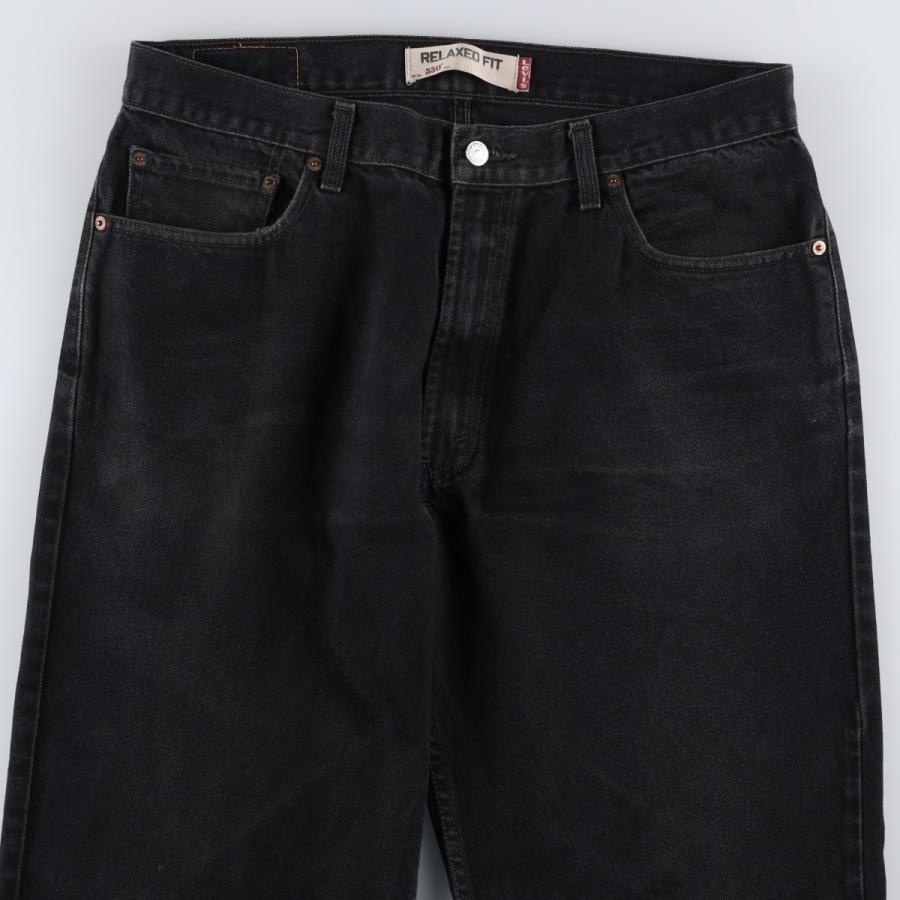 Levi's（リーバイス） 古着 Levi's 550 REGULAR FIT ブラックデニム