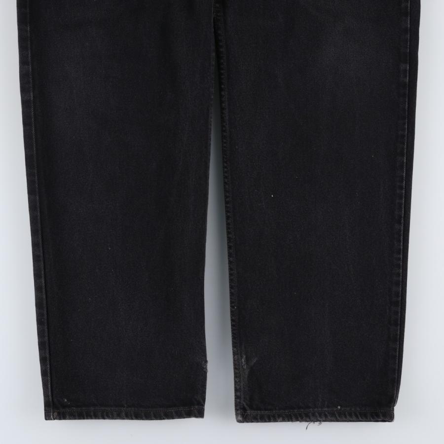 古着 リーバイス Levi's 550 REGULAR FIT ブラックデニム テーパードデニムパンツ メンズw36相当/eaa663168 Levi's（リーバイス） 古着 Levi's 550 REGULAR FIT ブラックデニム
