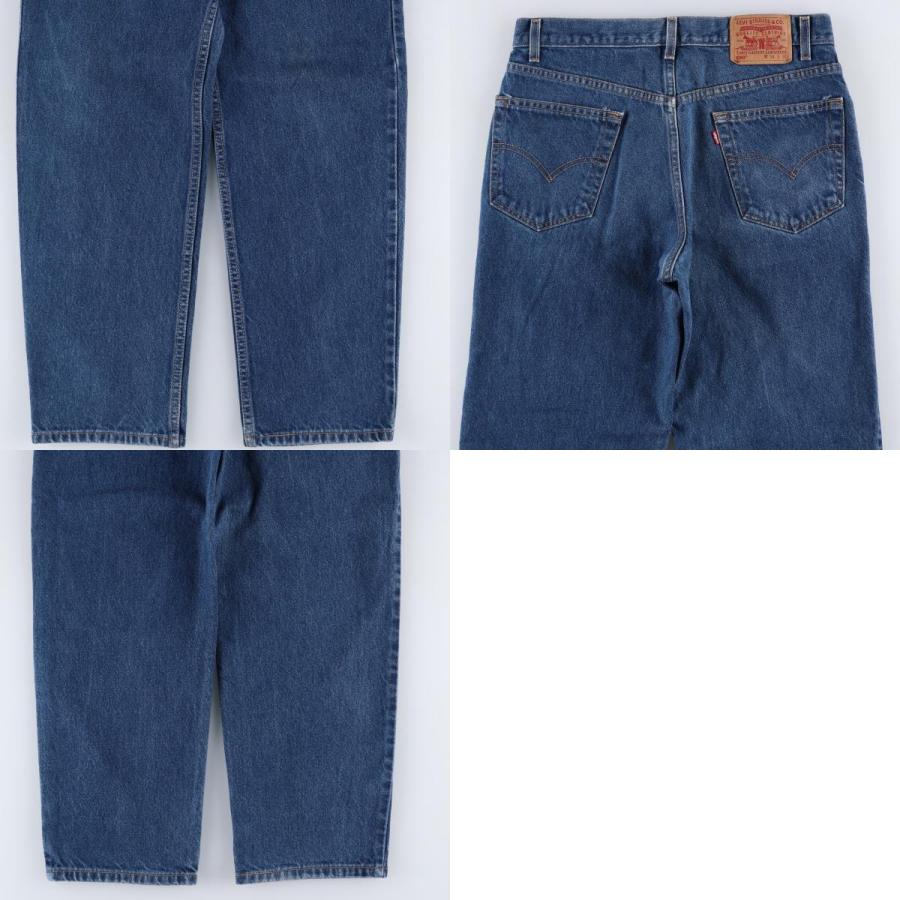 古着 00年代 リーバイス Levi's 550 RELAXED FIT テーパードデニムパンツ メンズw34相当/eaa663174 Levi's（リーバイス） 古着 00年代 Levi's 550 RELAXED FIT テーパード