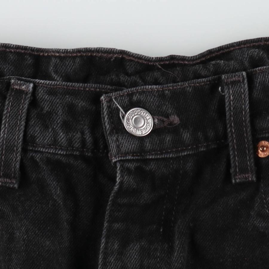 古着 90年代 リーバイス Levi's 550 RELAXED FIT ブラックデニム テーパードデニムパンツ メンズw32相当 ヴィンテージ/eaa663198 Levi's（リーバイス） 古着 90年代 Levi's 550 RELAXED FIT ブラック