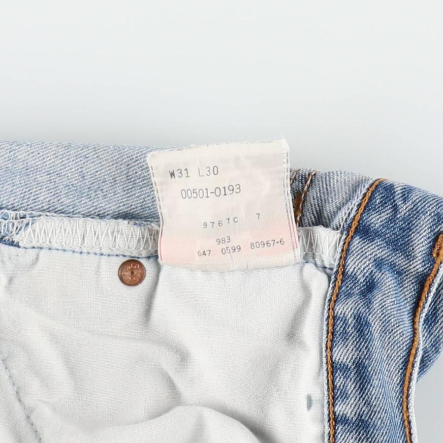 Levi's（リーバイス） 古着 90年代 Levi's 00501-0193 ストレート