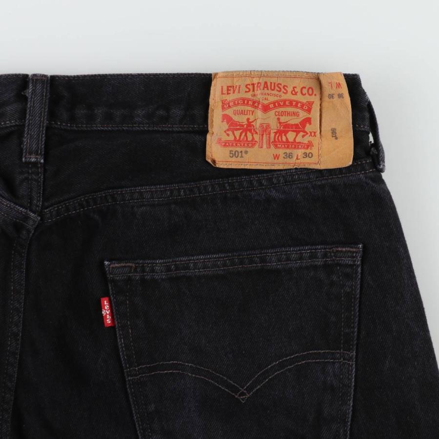 Levi's（リーバイス） 古着 Levi's 501 ユーロモデル ブラックデニム