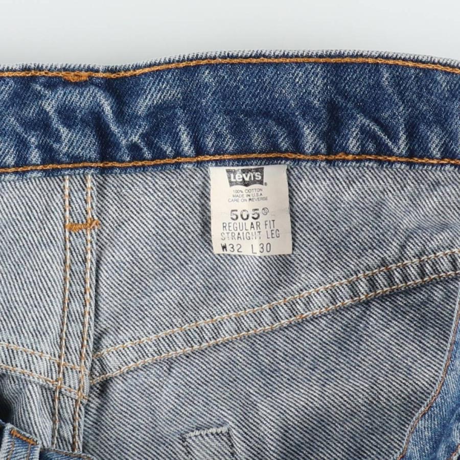 Levi's（リーバイス） 古着 90年代 Levi's 505 REGULAR FIT STRAIGHT
