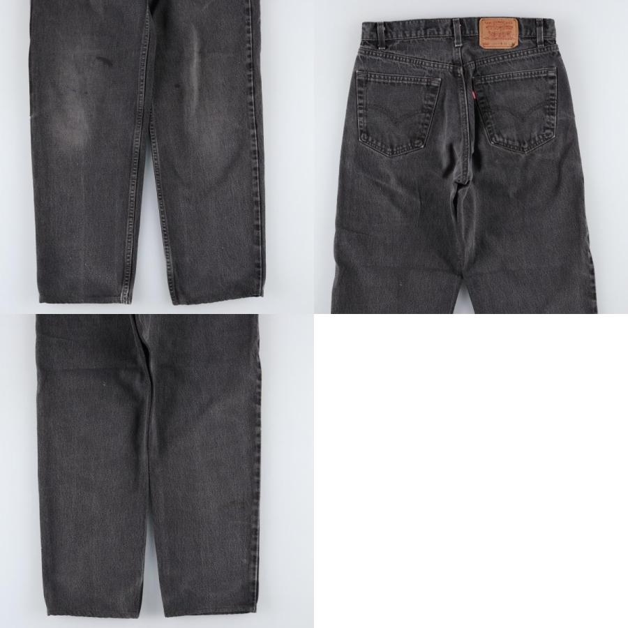 Levi's（リーバイス） 古着 90年代 Levi's 550 RELAXED FIT ブラック