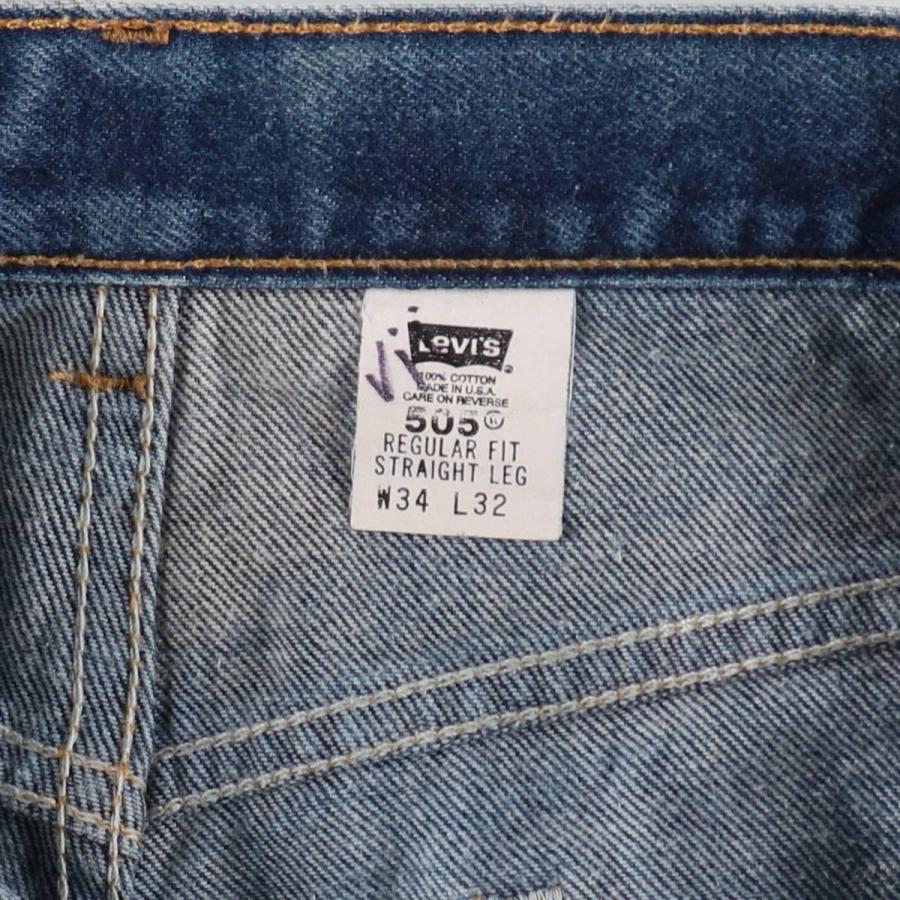 Levi's（リーバイス） 古着 00年代 Levi's 505 REGULAR FIT STRAIGHT