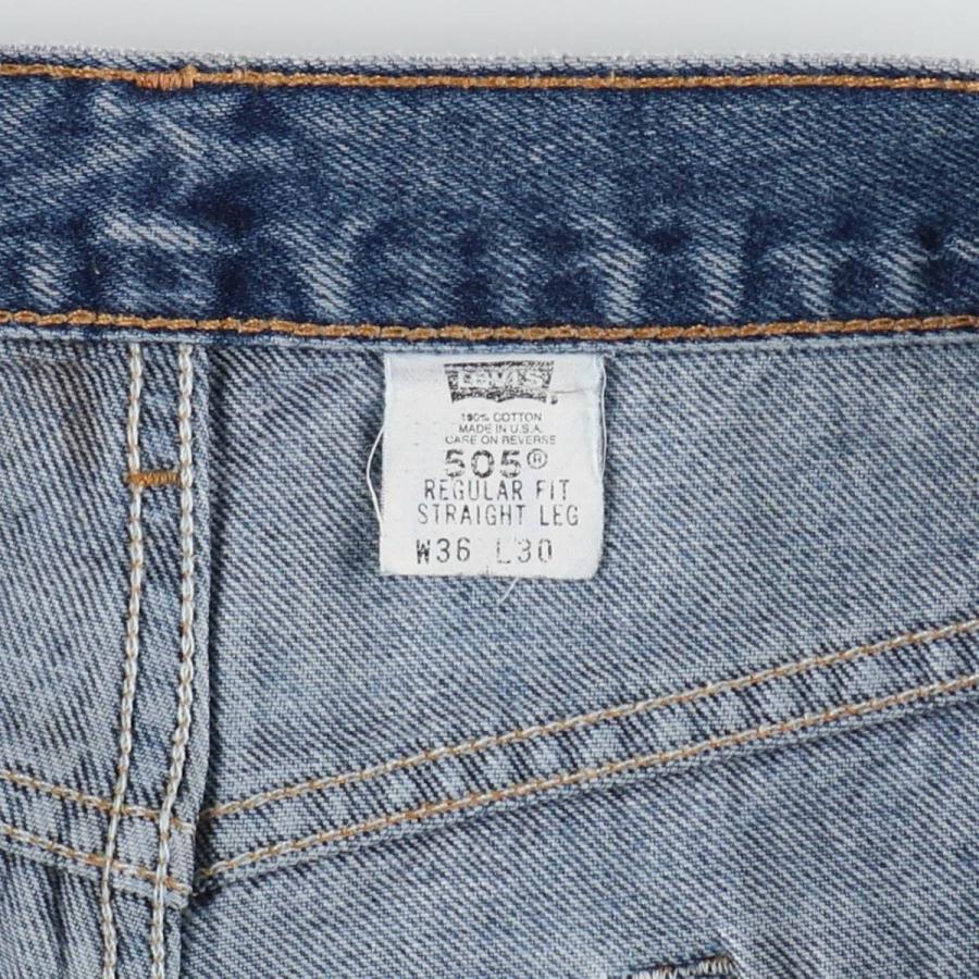 Levi's（リーバイス） 古着 00年代 Levi's 505 REGULAR FIT STRAIGHT
