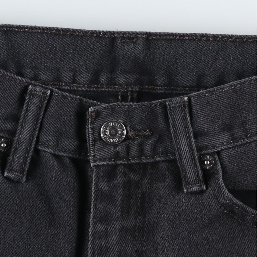 Levi's（リーバイス） 古着 Levi's 505 ブラックデニム テーパード