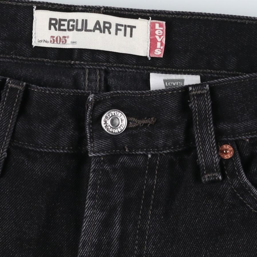 Levi's（リーバイス） 古着 00年代 Levi's 505 REGULAR FIT ブラック