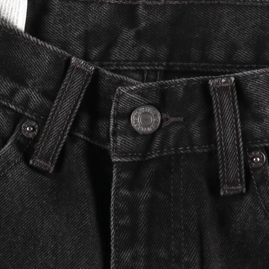 古着 リーバイス Levi's 505 ブラックデニム テーパードデニムパンツ メンズw32相当/eaa663656 Levi's（リーバイス） 古着 Levi's 505 ブラックデニム テーパード