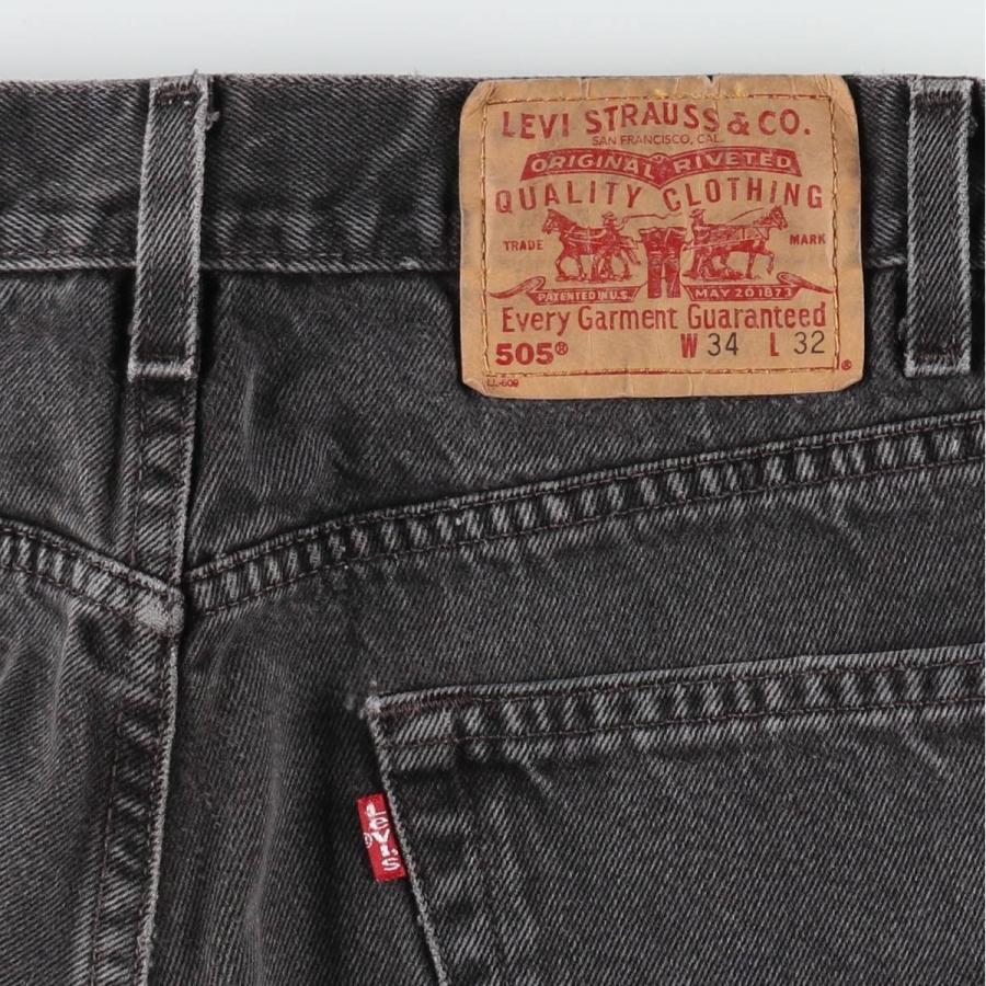 Levi's（リーバイス） 古着 90年代 Levi's 505 ブラックデニム