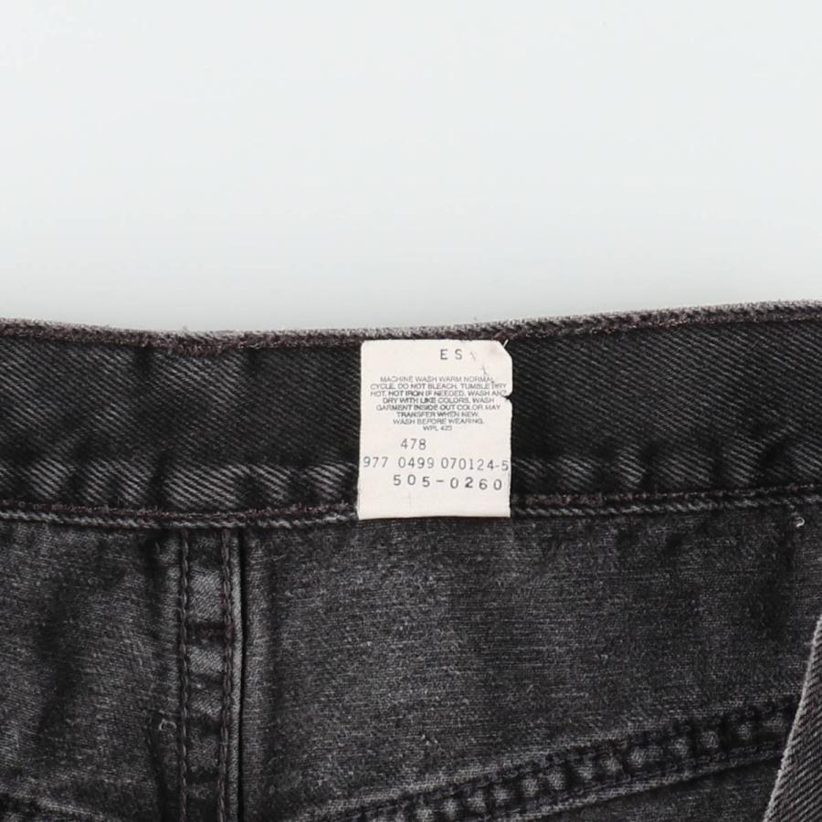 Levi's（リーバイス） 古着 90年代 Levi's 505 ブラックデニム