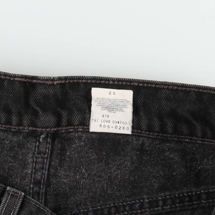 Levi's（リーバイス） 古着 90年代 Levi's 505 ブラックデニム